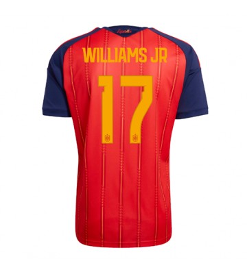 Spanien Nico Williams #17 Hemmatröja VM 2026 Kortärmad
